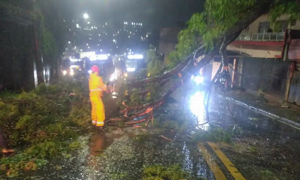 Ciclone em São Paulo