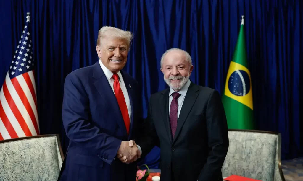 Lula e Donald Trump