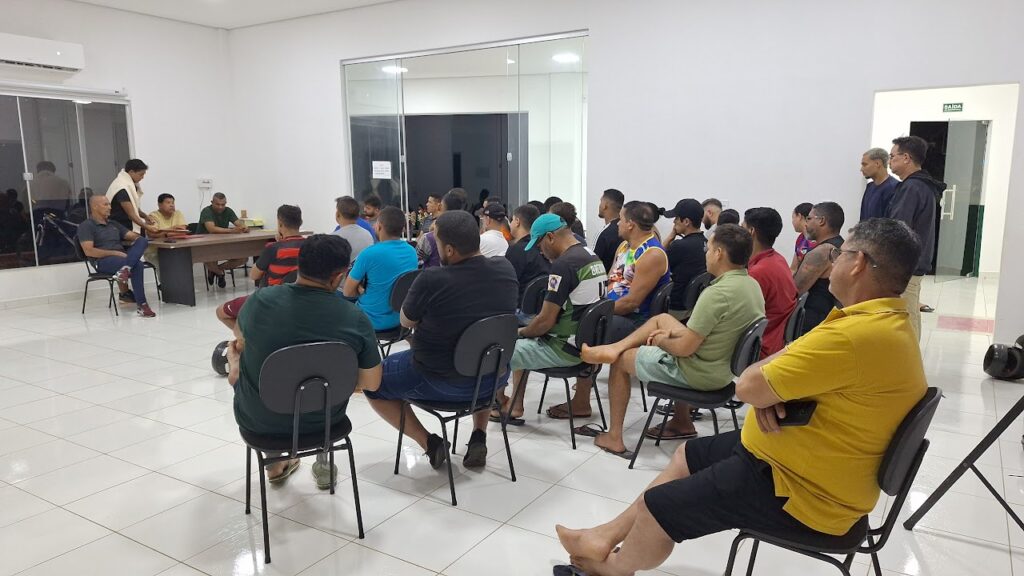 Reunião da Liga de futsal