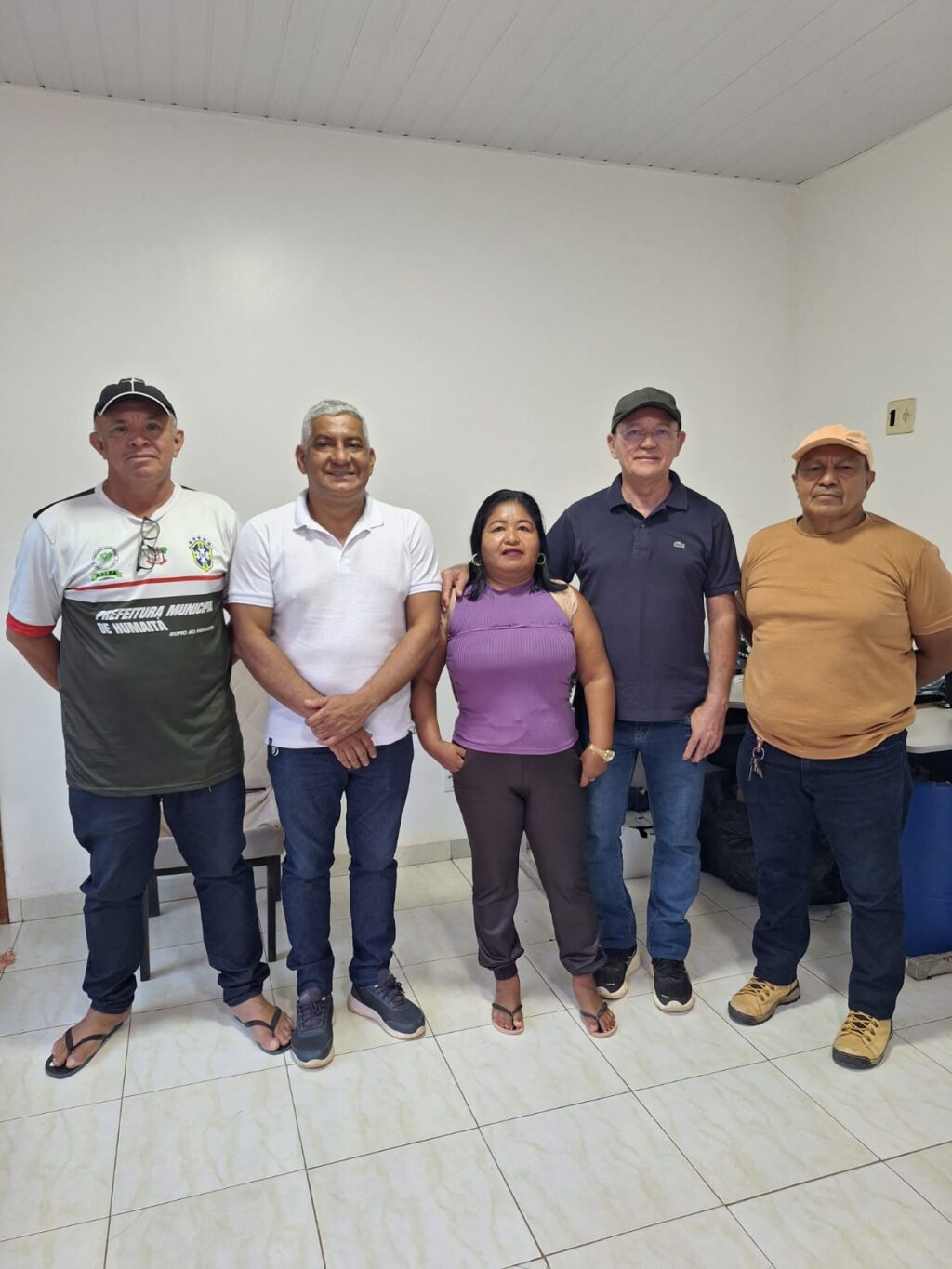 Festejo na aldeia pupunha