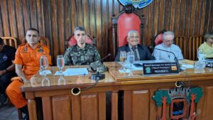 Presidente na sessão solene