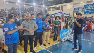 Abertura do futsal