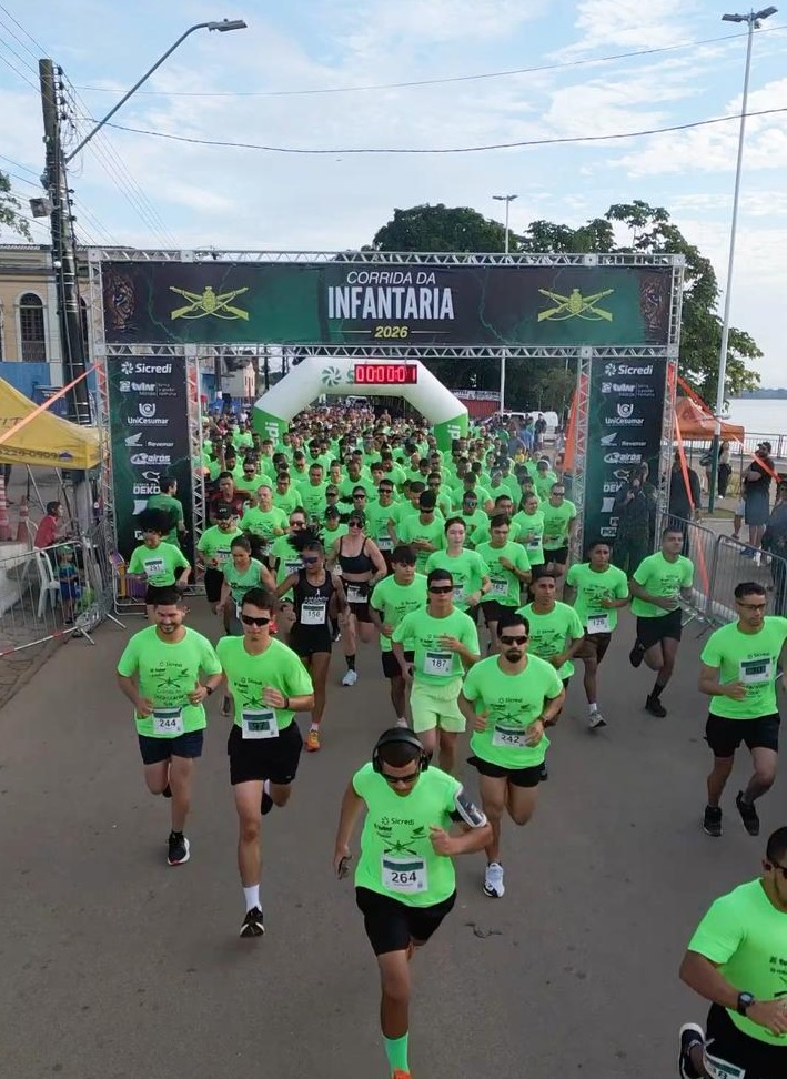 Corrida da infantaria editado