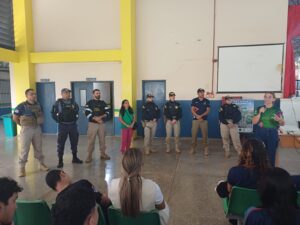 Trânsito palestras em escolas