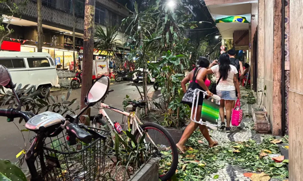 Ventos no rio de janeiro