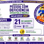 APAE HUMAITÁ ABRE SEMANA NACIONAL DA PESSOA COM DEFICIÊNCIA INTELECTUAL E MÚLTIPLA NESTA SEXTA-FEIRA