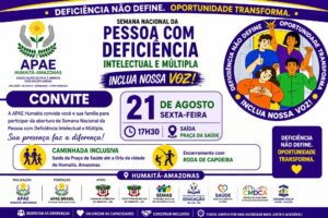 Abertura da semana nacional da pessoa com deficiência