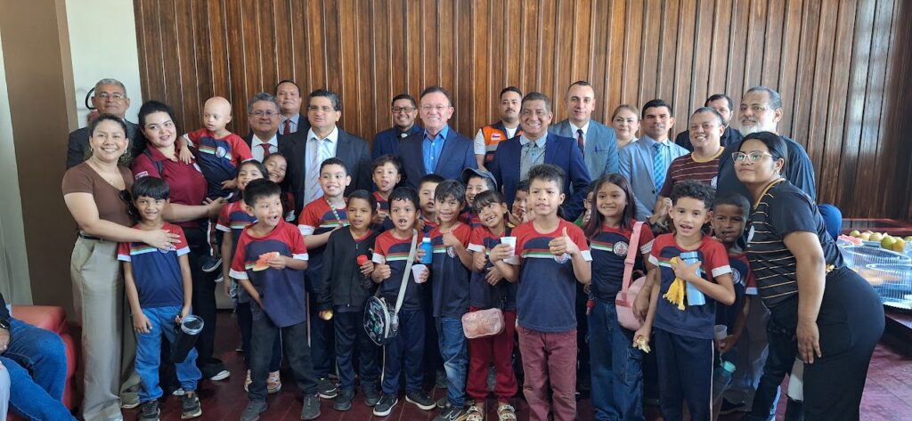 Visita da escola dom bosco a câmara