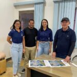 TÉCNICA DO MINISTÉRIO VISTORIA VIAS QUE RECEBERÃO 14 QUILÔMETROS DE PAVIMENTAÇÃO EM HUMAITÁ