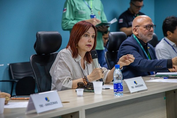 Presidente do TRE Carla Reis