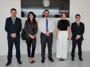 Visita ao Fórum de Humaitá
