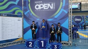 Yegros conquista Open Ikids de JiuJitsu
