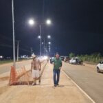 AVENIDA AILTON NEVES GANHA PRIMEIRA ETAPA DE ILUMINAÇÃO E SE CONSOLIDA COMO NOVO EIXO DE MOBILIDADE E LAZER EM HUMAITÁ