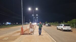 Dedei aciona primeira etapa de iluminação